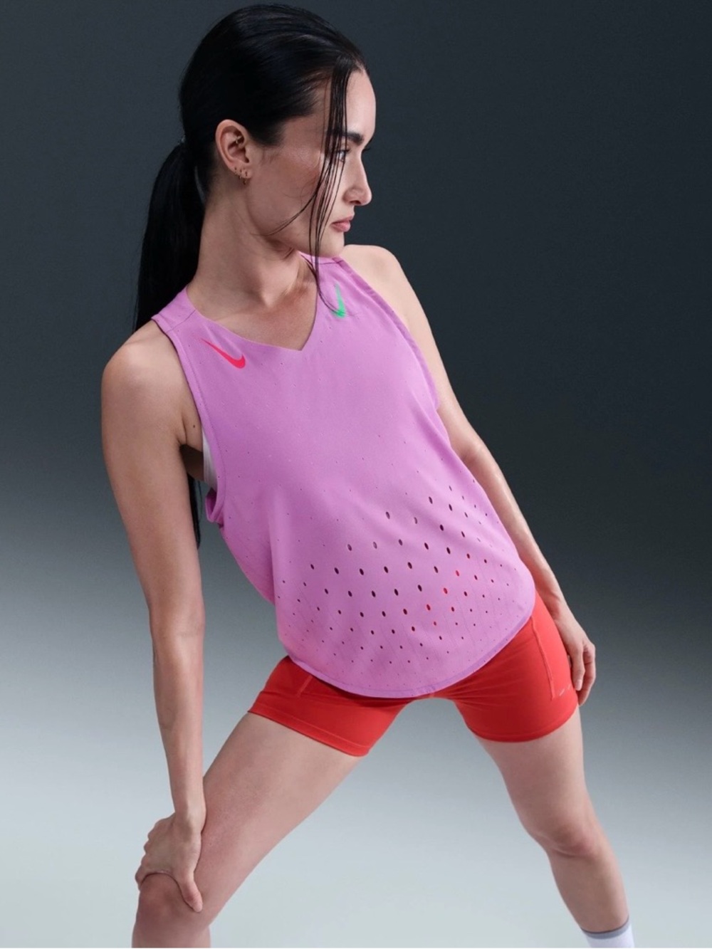 Nike AeroSwift Women's Dri-FIT ADV Running Singlet Size M 'Kipyegon' FN2504-532